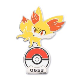 Pokémon Center: Fennekin Pokémon Gallery Pin