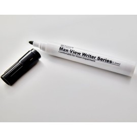 Bejamy Max-View Writer 2.2mm Bullet Tip Bold Writing Pen (PACK of 6 BLACK) Water Based BLACK Pigment Bold Line Low Vision Pen, Assistive Writing Tool for Vision Impairment