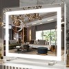 FENNIO Vanity Mirror with Lights，20"x23" Lighted Makeup Mirror, Large Makeup