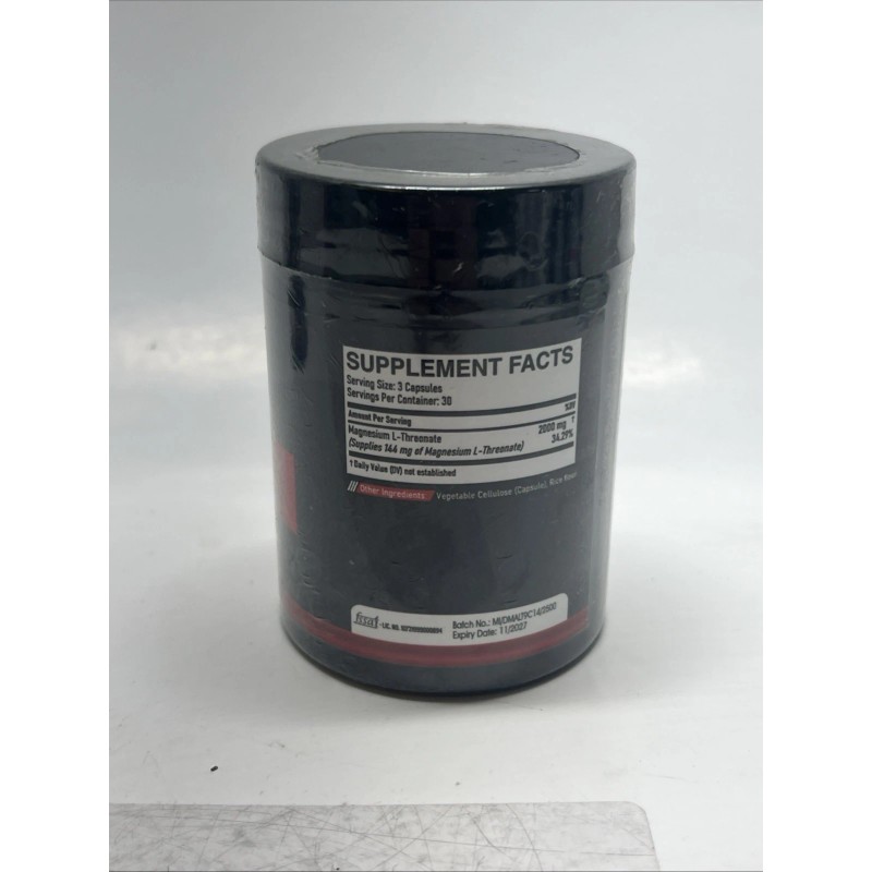 Dedica Lot Of 2 Dedica Magnesium L-Threonate 2,000mg, 90 Count