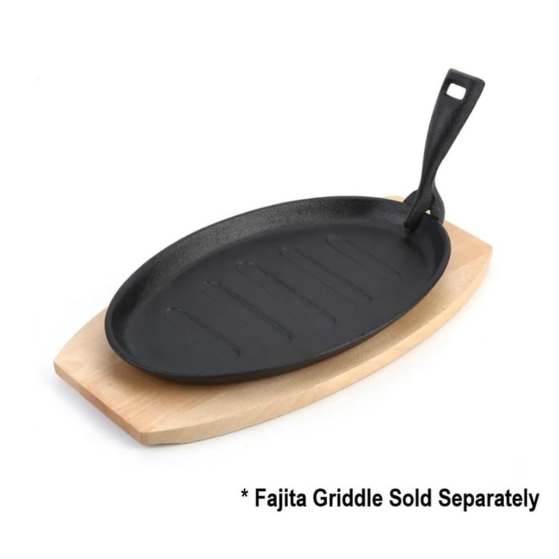 Soro Essentials- 12-5/8" x 9" x 3/4" Oval Shape Wooden