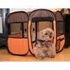 Pet Life All-Terrain Lightweight Wire-Framed Folding Collapsible Pet Playpen, Travel