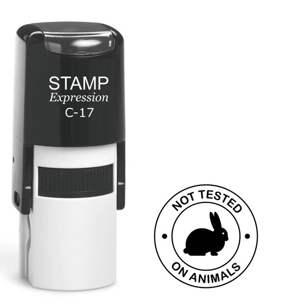stampexpression - Not Tested on Animals with Bunny Self Inking