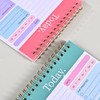 3 Pack Notebook, To Do List Notebook, A5 Spiral 90