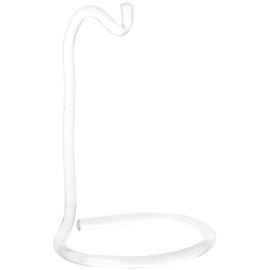 Plymor Clear Acrylic Rod 5.125" Ornament Hanger/Display Stand (4.5" Hang Space) (3 Pack)