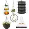 Evsteluo Heavy Duty Swag Ceiling Hooks with Hardware for Hanging