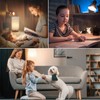 Youtime LED Light Bulb A19 3 Color Temperature 3000K-5000K-4000K,3CCT Color