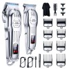 KIKIDO Hair Clippers Professional Cordless for Men, Barber Clippers for