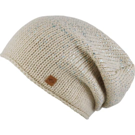 CHILLOUTS Aileen Women's Winter Beanie Hat, Beige Blue Metallic