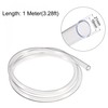sourcing map PVC Vinyl Hose, 18 mm ID x 21