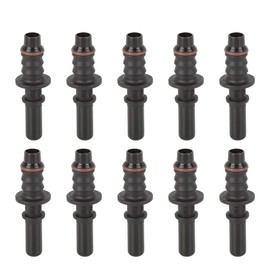 X AUTOHAUX Fuel Line Connector Hose Coupling 7.89 mm ID8 Fuel Hose Quick Release Quick Connector Pack of 10