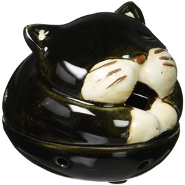 Maruwa Boeki 4008886-01 Nordic Deco Incense Burner Ohirune Cat 3.1 x 2.6 x 2.8 inches (8 x 6.5 x 7 cm)