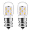 Maelsrlg LED Microwave Light Bulbs Under Hood, E17 LED Bulb