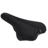Bike Seat Thicken High Elastic Sponge Comfortable Waterproof Black Bicycle