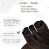 Hetto Brown Extensions, Real Hair Remy Wefts, Real Hair Extensions,
