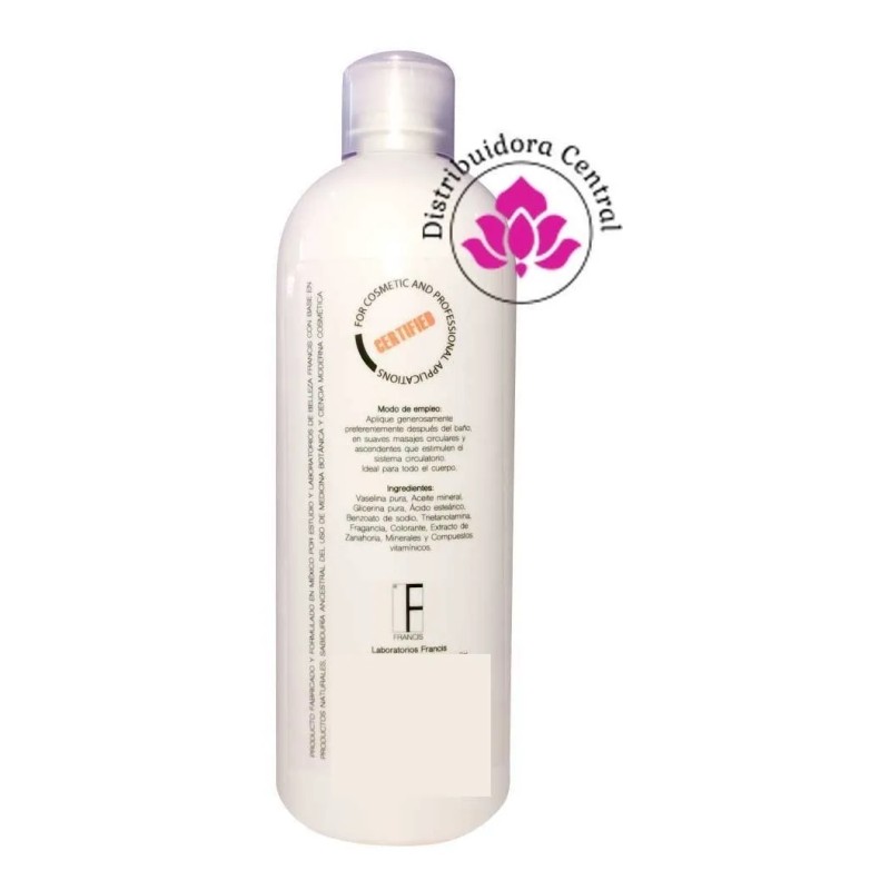 Crema Zanahoria Nutre Y Suaviza Francis® 1lt.