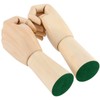 ZEONHAK 4 Pack 11.8 Inches Flexible Wooden Hand Model, Moveable