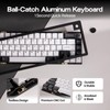 EPOMAKER Galaxy65 Wireless QMK/VIA Mechanical Keyboard, Ball-Catch Anodized Aluminum Custom