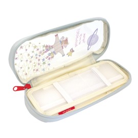 GreetingLife RYZ-967 Coco-chan Greeting Life Flat Pencil Case TIDY Locket Silver