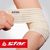 Star Sports Star 500 Beige Elbow Strap Protector and Wrist Band 7-Line