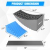Nilight Camper Leveling Blocks 6 Inch, RV Wheel levelers for