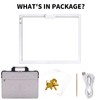 KOBAIBAN Wireless A3 Light Pad with Carry Bag, Foldable Stand,