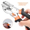 Multi Angle Miter Shear Cutter, Jhua 8'' Multifunctional Trunking Shears