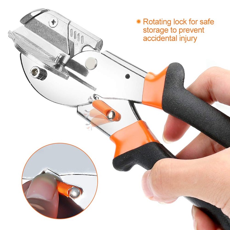 Multi Angle Miter Shear Cutter, Jhua 8'' Multifunctional Trunking Shears