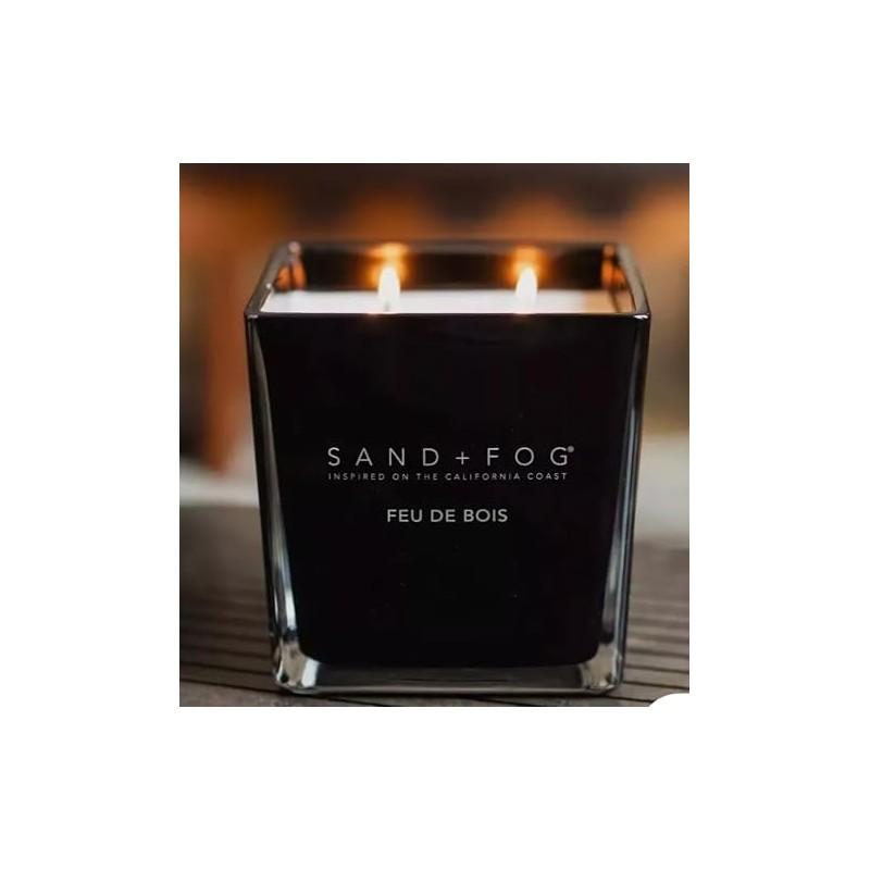 Feu De Bois Square Candle 57 0z