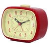 Leni 62020RED Retro Alarm Clock Red