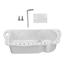 Yacht Functional Storage Boxes Convenient Multifunctional Fishing Tackle Versatile Tool Organizer for Boats White
