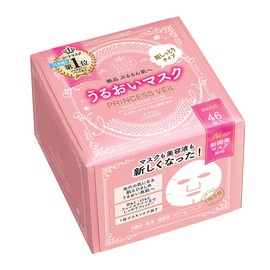 KOSE コーセー クリアターン プリンセスヴェール リッチ モイスト マスク フェイスマスク46シート (x 1) モイスチャライジング