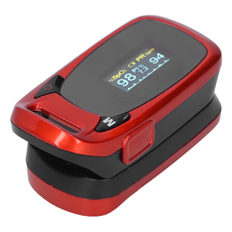 Fingertip Pulse Oximeter Digital Battery Blood Oxygen Saturation Monitor with