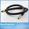 1/2" Vacuum Refrigerant Hose, High Flow HVAC Refrigerant Hose 1/2
