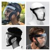DSHTP Full Face Shield, Reusable Anti-Fog Transparent High-Definition Platic Face