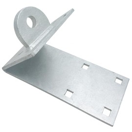 Dock Hardware 45 Degree Dock Corner Male Angle Bracket – (DH-FDS-45) – USA Made Galvanized Steel Bracket, 1/4″ Thick, 12″ x 8″ Legs