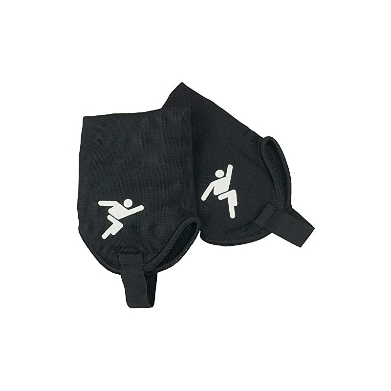 Precision Unisex's Ankle Protectors, Black, Junior