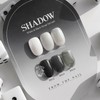 From the Nail Shadow Shadow Black White Syrup Gel Single