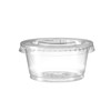 Portion Cups with Lids (2 Ounces, 100 Pack) | Disposable