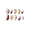 Poly Handmade Nail Tips - Petite Almond (Short Almond) /