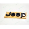 Grand Cherokee 2PC Gloss Black Front Rear Jeep Emblems Badge