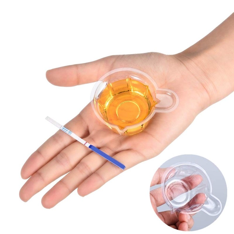 200 Pcs Plastic Disposable Urine Collection Cups Plastic Urine Specimen