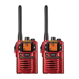 Yaesu Radios SR70A-RE Specific Small Power Transceiver Red Set of 2
