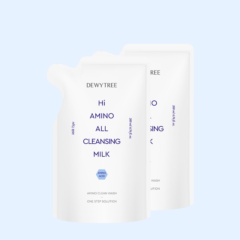 DewyTree [Dewytree] High Amino All Cleansing Milk 200ml Refill 2pcs