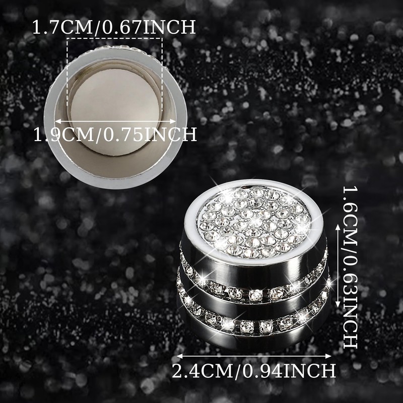 TOMALL Bling AC Vent Outlet Cover Compatible with Mini Cooper