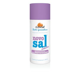 NOVOSAL IODATO, Sale iposodico, arricchito in iodio, Per chi vuole ridurre l'apporto di sodio, Con 28.5% di potassio, 300 gr