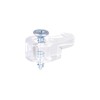 sourcing map Glass Retainer Clips Kit, 20mmx11mm Cabinet Door Clips