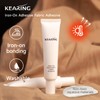 KEARING Iron-On Fabric Adhesive, Permanent Fusion Glue for Fabric Bonding,