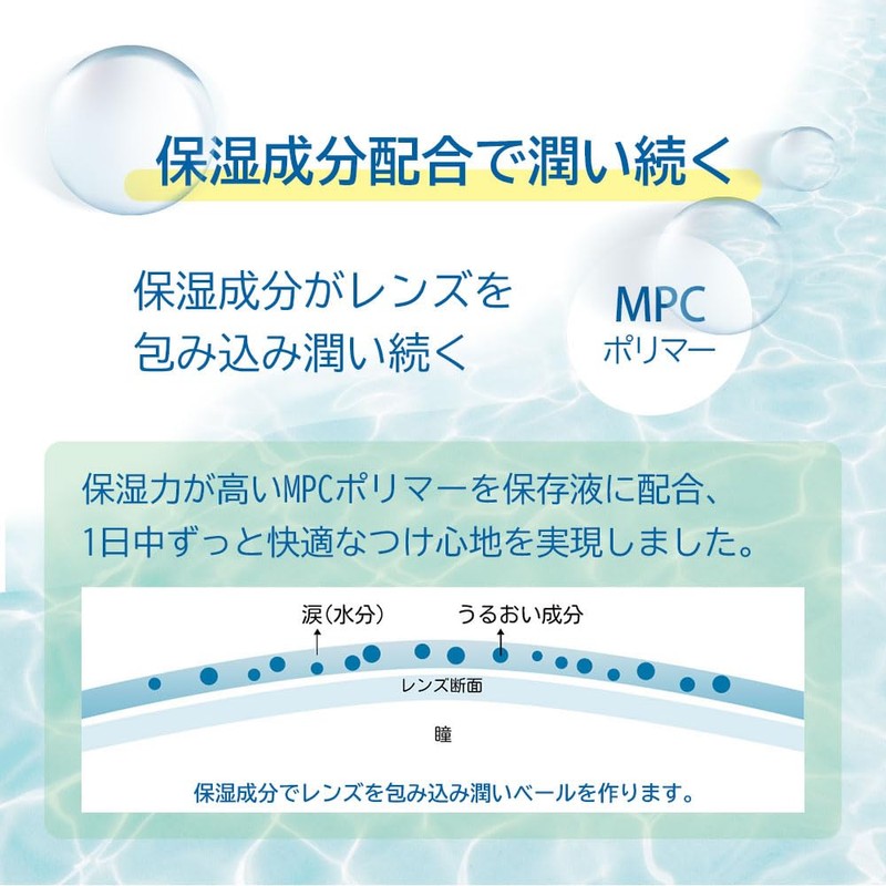 ピュアアイズ ワンデー M UV モイスト PureEyes 1day M UV moist