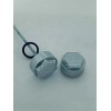 ALL THINGS CHROME HAYABUSA CHROME DIAMOND CUT KANJI ENGRAVED FRONT